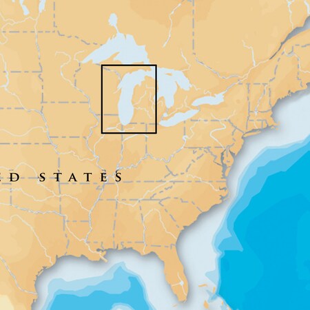 Navionics Platinum Plus Lake Michigan On Sd/Micro Sd MSD/646P+